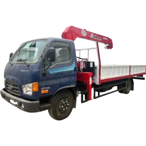 Xe tải Hyundai Mighty W11XL Euro 5 | Cẩu Unic 3 Tấn 5 Đốt UR-V375