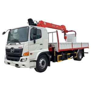 Xe tải Hino FG8JP8A Euro 5 | Cẩu Kanglim 5 Tấn 6 Đốt Gắn Giỏ Nâng