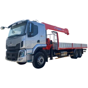Xe Tải Chenglong Hải Âu H5 6x4 Euro 5 | Cẩu Kanglim 8 Tấn 6 Đốt