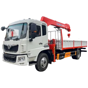 Xe Tải Dongfeng 2 Chân 4x2 Euro 5 | Cẩu Kanglim 7 Tấn 6 Đốt
